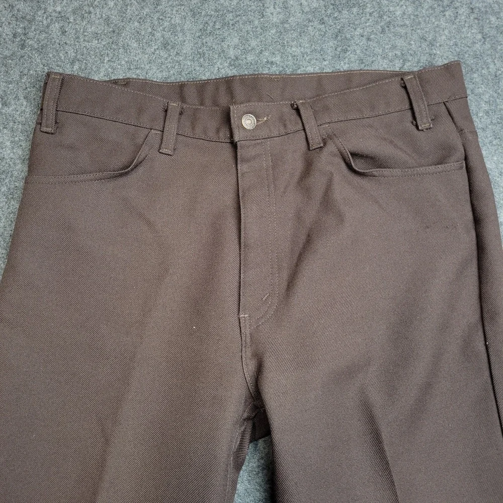 Levis Jeans Mens 36x30 Brown Cowboy Western Rodeo Country Horseback Work
